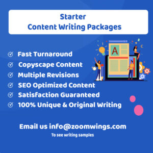 Starter - Content Writing Packages